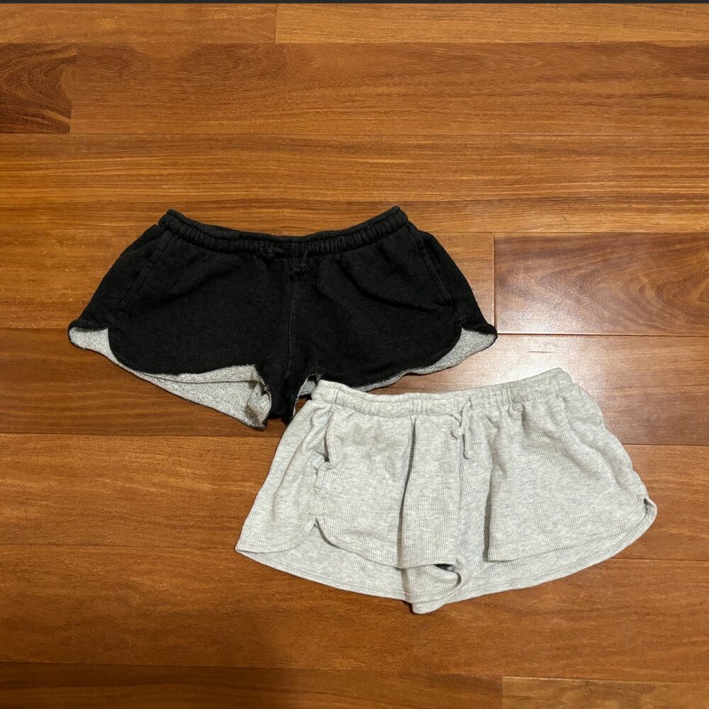 Brandy Melville Cotton Shorts (SOLD TOGETHER)